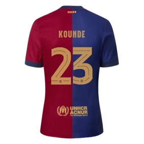 Kounde Barcelona Hjemmebanetrøje 2024/2025